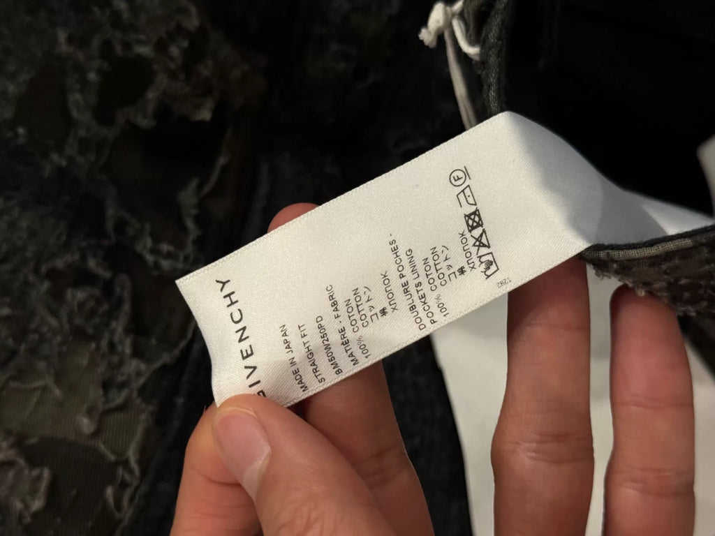Givenchy First-Generation Boro Jeans