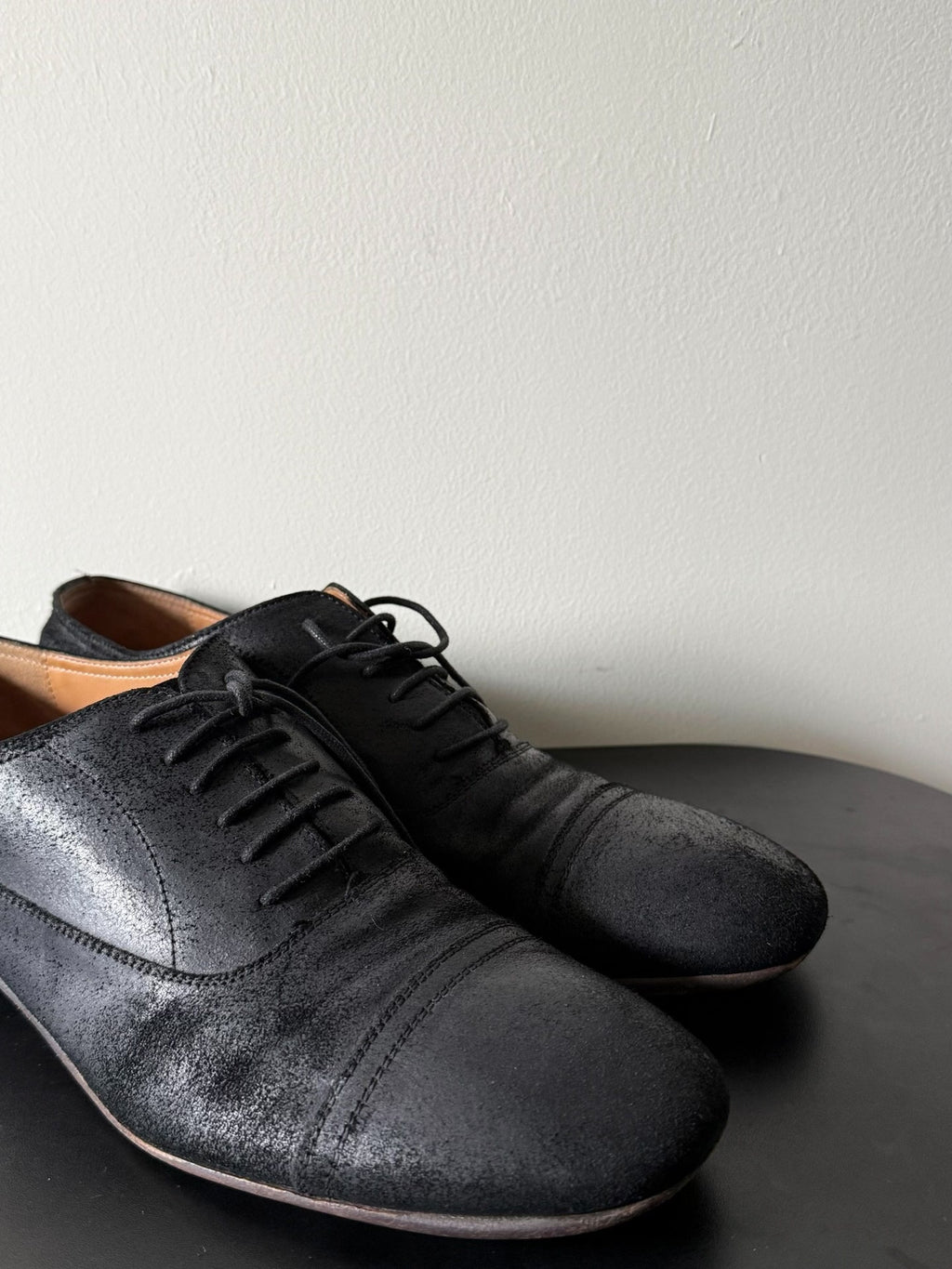 Maison Margiela Distressed Derby Shoes