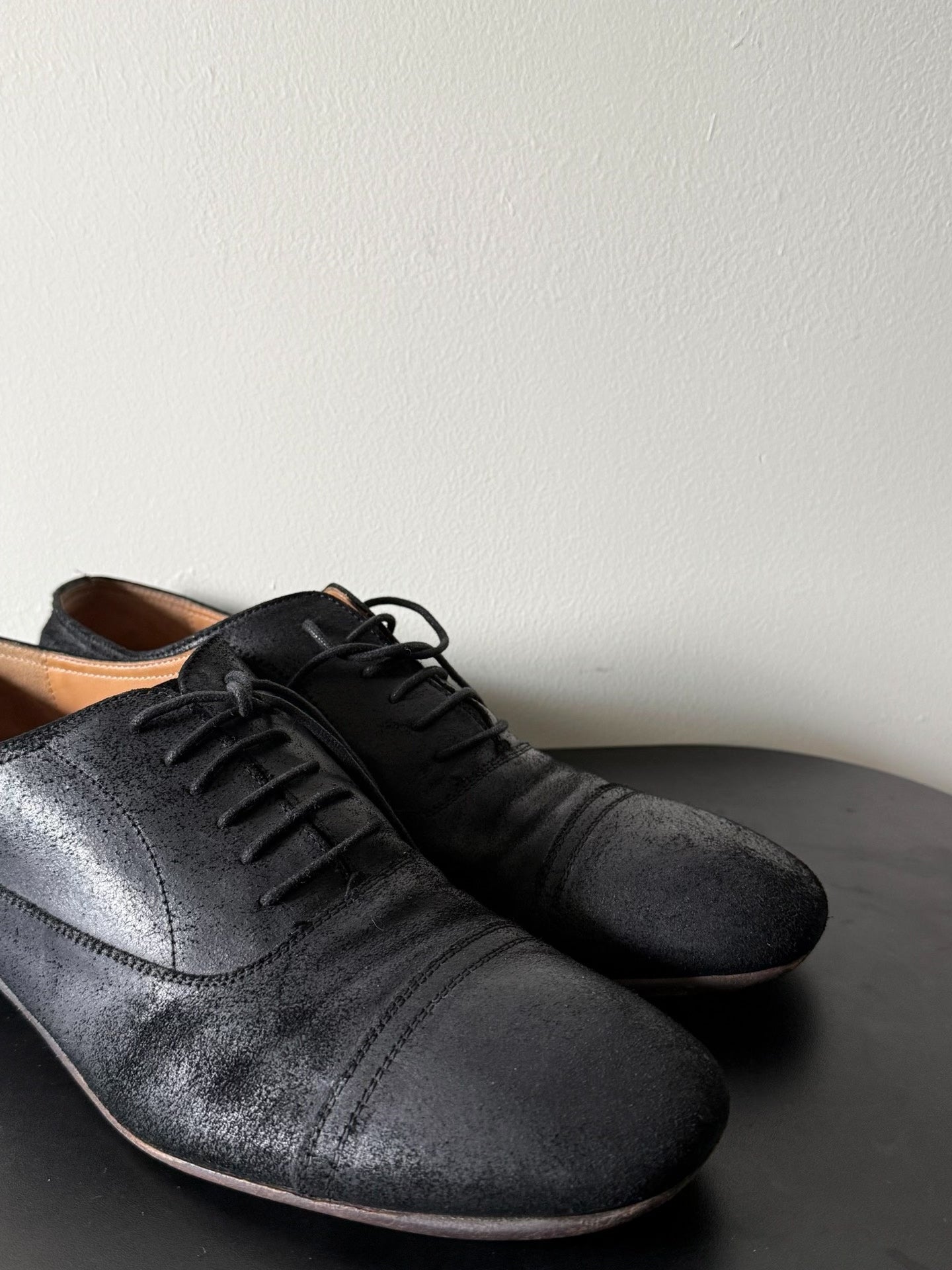 Maison Margiela Distressed Derby Shoes