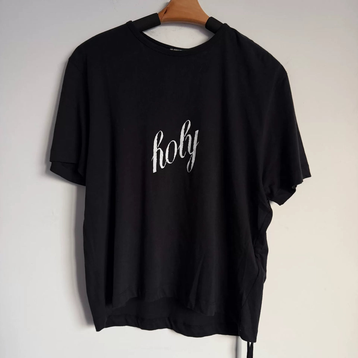 Ann Demeulemeester S/L Holy Print Short Sleeve T-Shirt