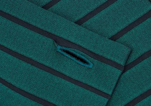 Issey Miyake Vintage Green Pleated Top