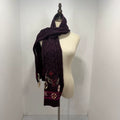 Louis Vuitton Embroidered Logo Scarf