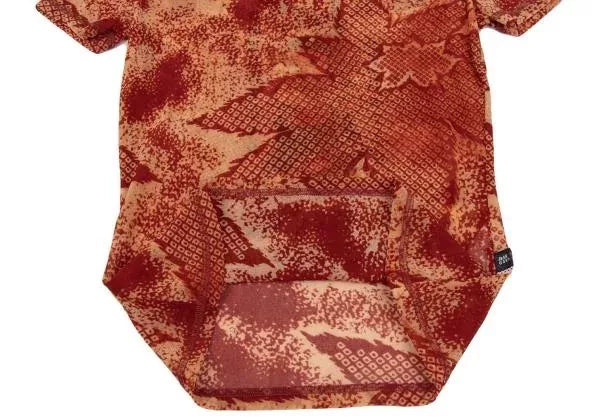 Jean Paul Gaultier Vintage Orange Maple Leaf Mesh Top