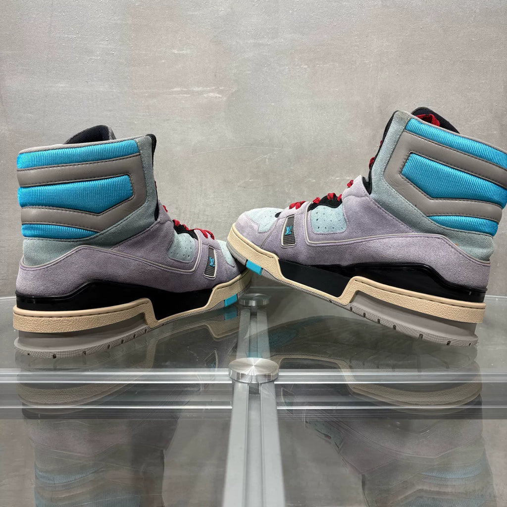 Louis Vuitton LV High-Top Monogram Sneakers Size