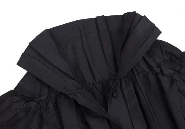Issey Miyake Vintage Black Pleated Top
