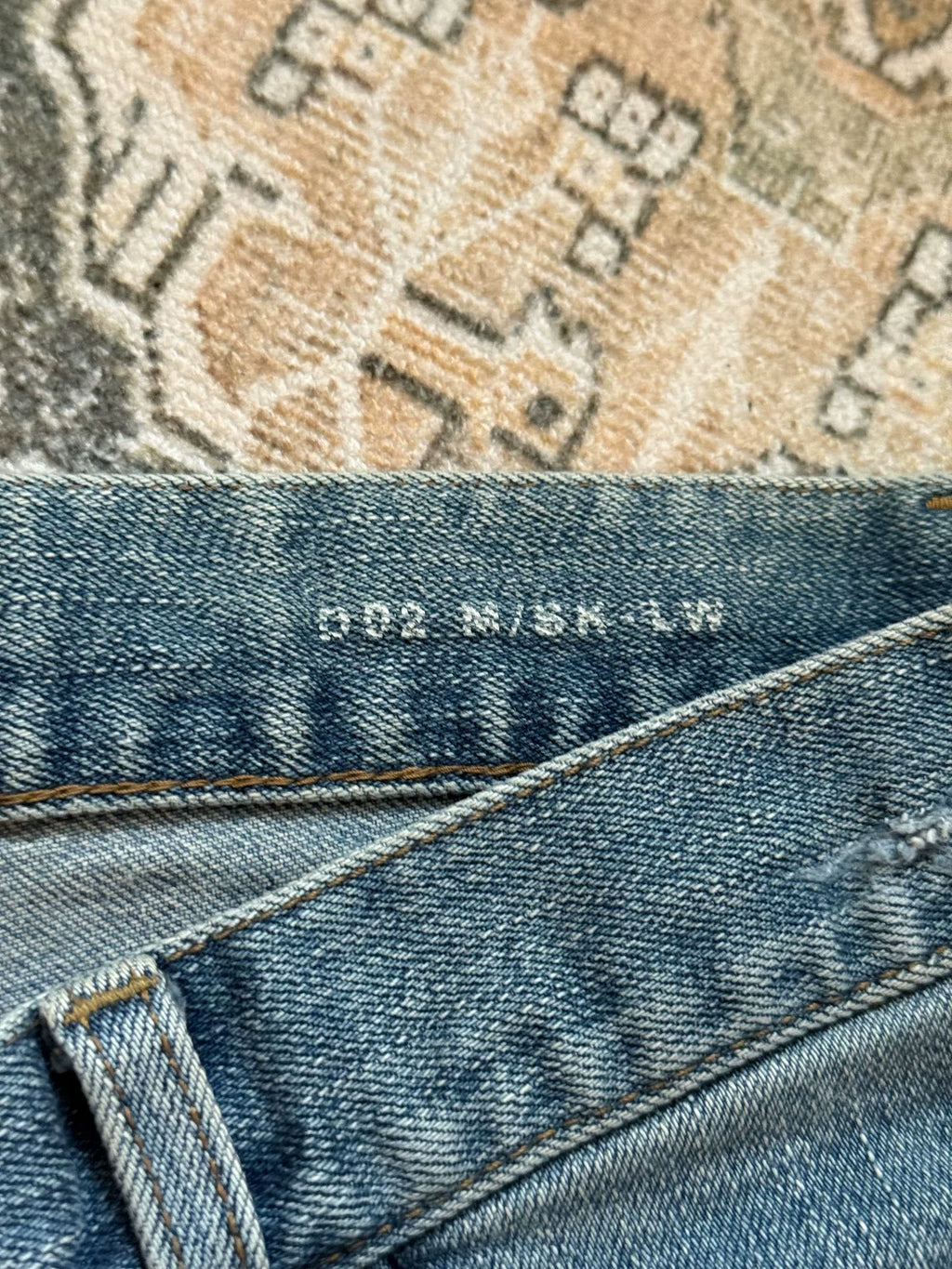 Saint Laurent Hedi D02 Distressed Jeans