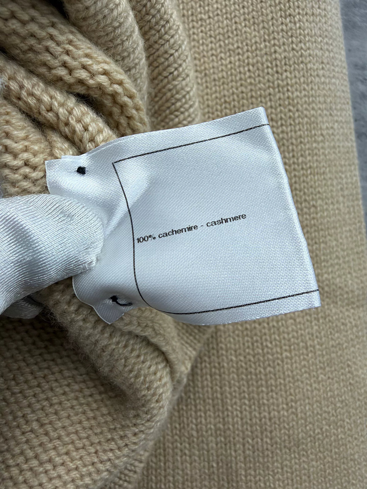 Chanel Collared Cashmere Dress