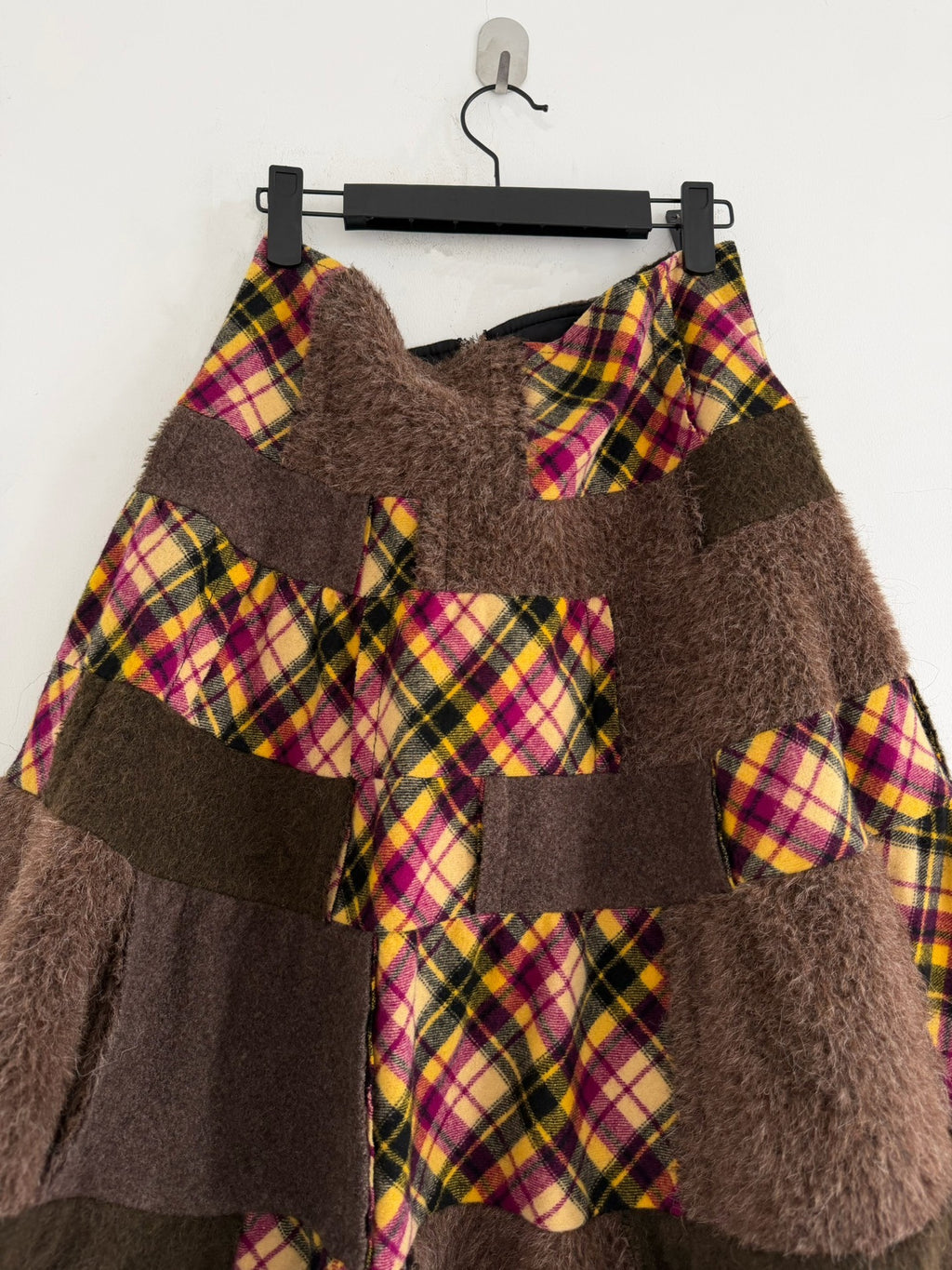Comme Des Garcons 2005 Midi Fuzzy Skirt