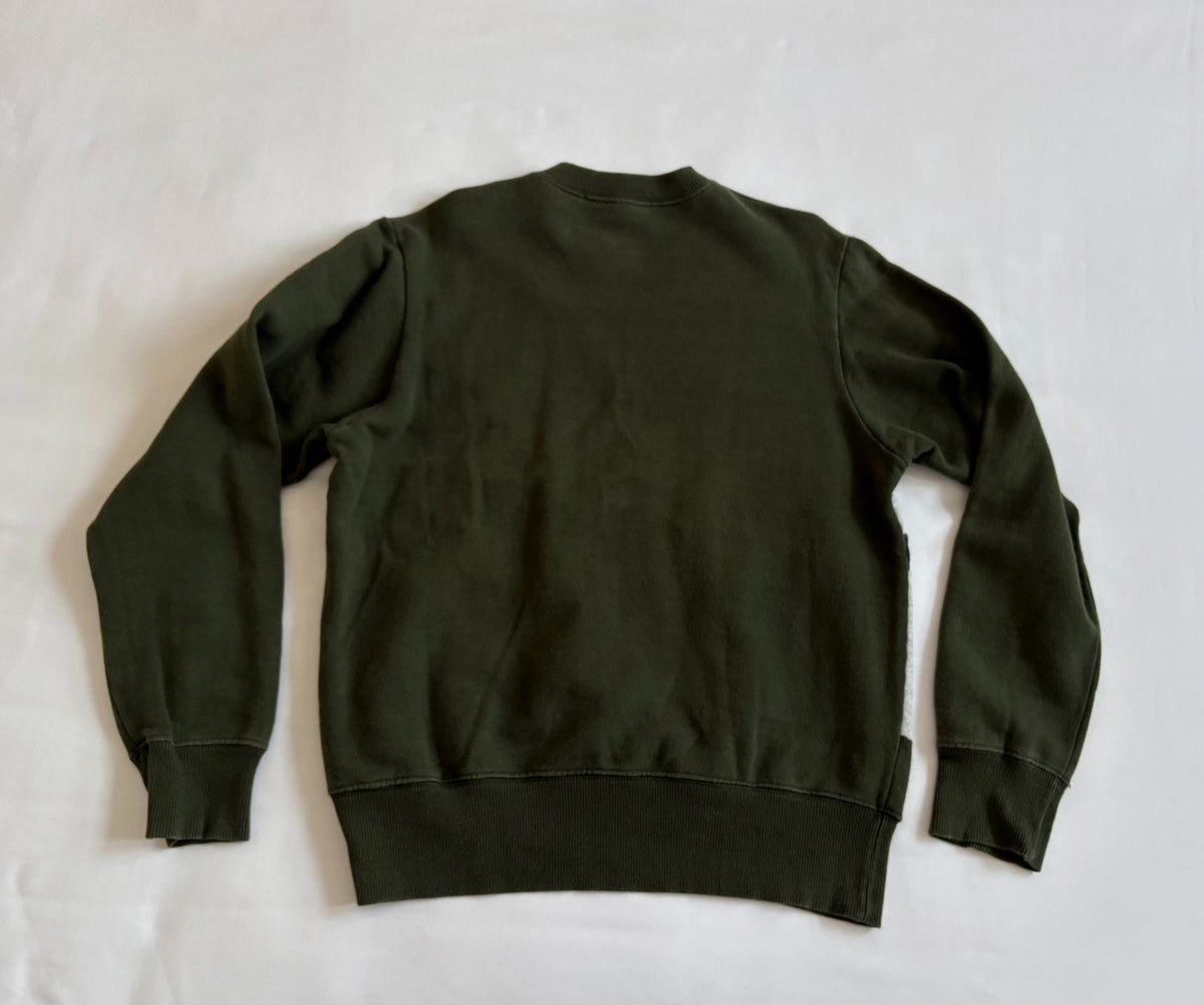 Walter Van Beirendonck Color-Block Panel Embroidered Sweatshirt
