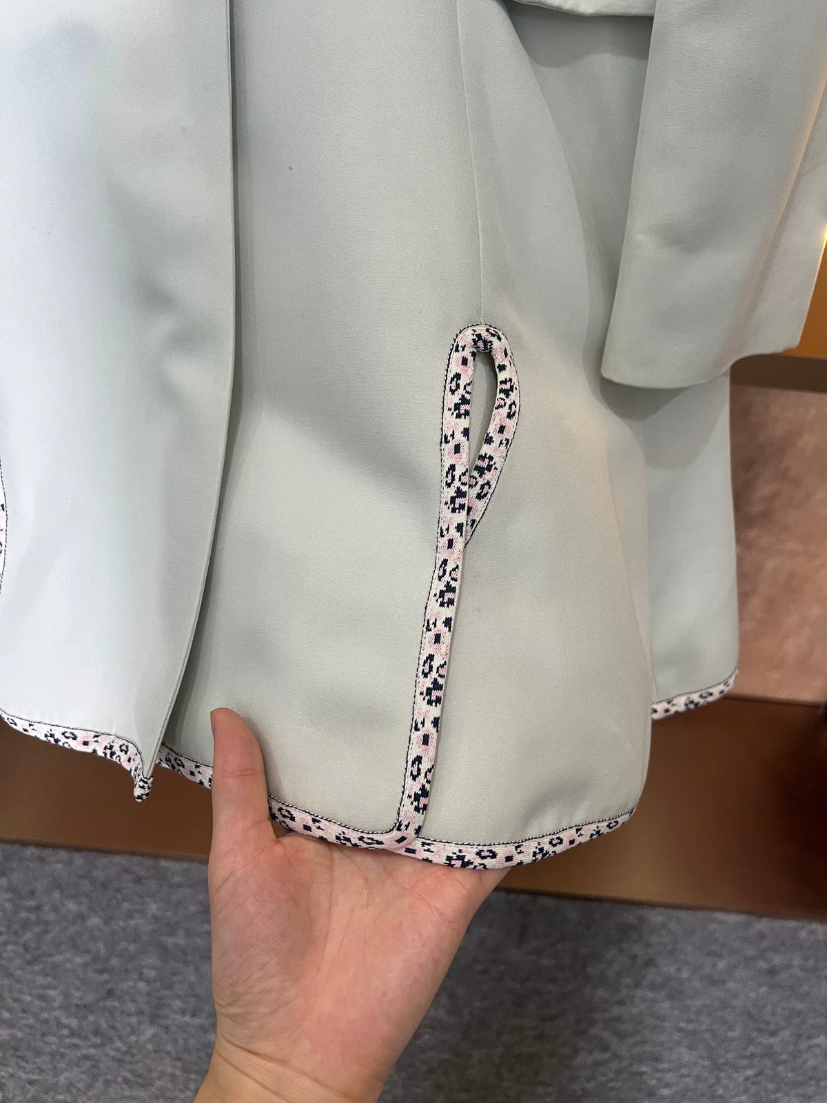 Dior Floral Print Coat