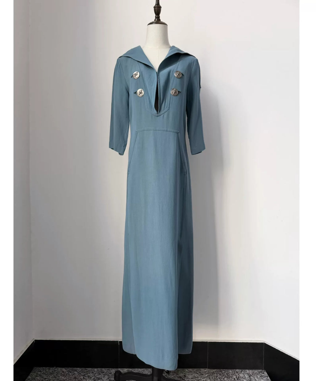 Jean Paul Gaultier 90s Sailor Collar Dress