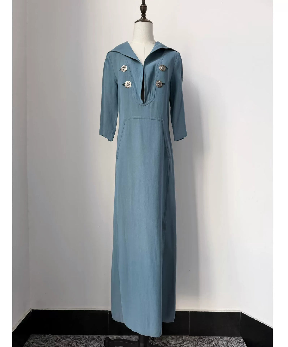 Jean Paul Gaultier 90s Sailor Collar Dress