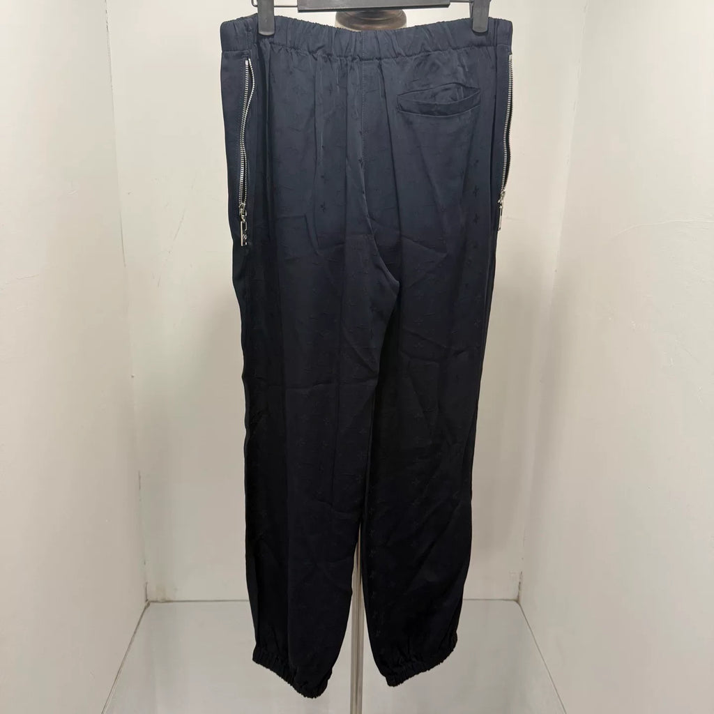 Louis Vuitton Tone-On-Tone All-Over Print Drawstring Track Pants
