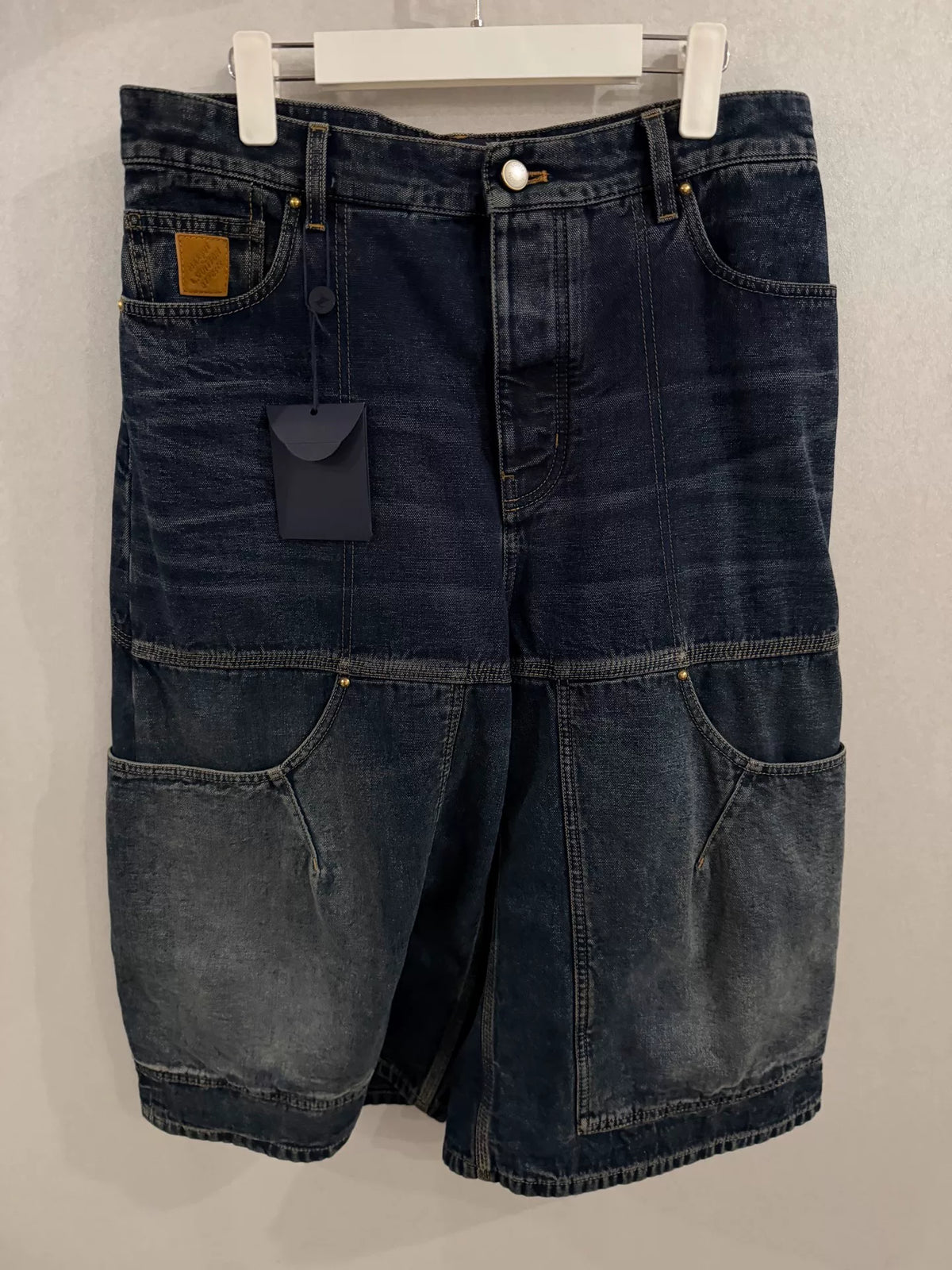 LOUIS VUITTON × Nigo Collaboration Washed Shorts