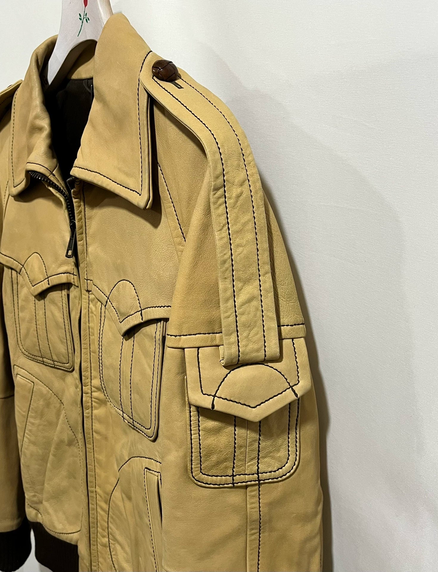 NUMBER (N)INE 08aw rare leather jacket
