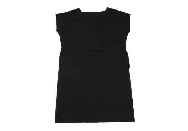 Issey Miyake Vintage Black Pleated Dress
