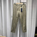 Dior CD Logo Embroidered Cotton Khaki Pants