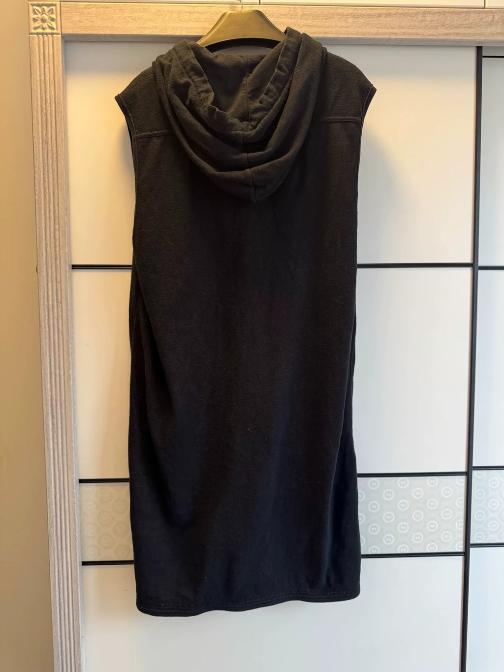 Rick Owens long sleeveless vest coat