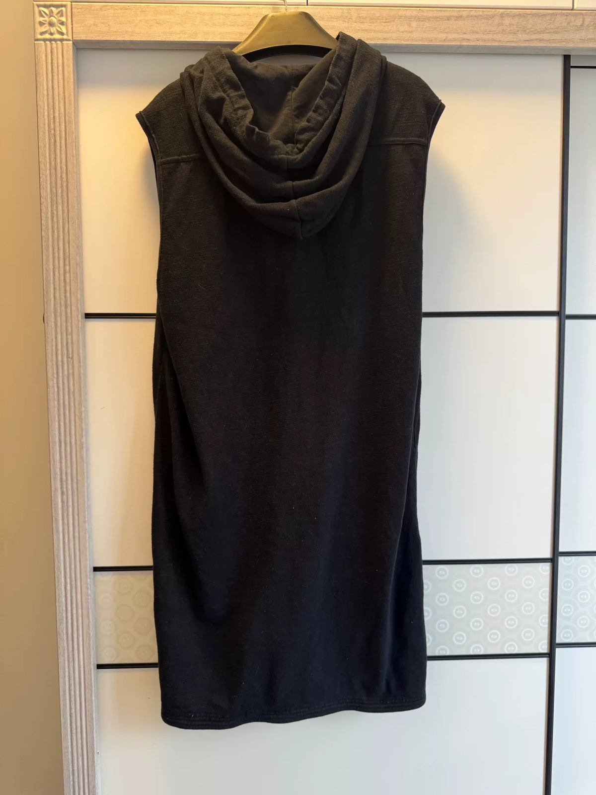 Rick Owens long sleeveless vest coat