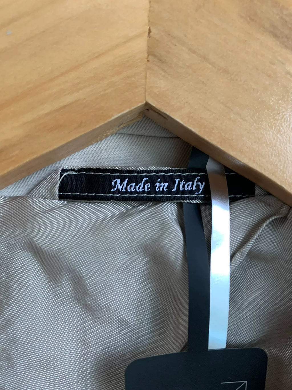 Maison Margiela Beige Double-Breasted Blazer