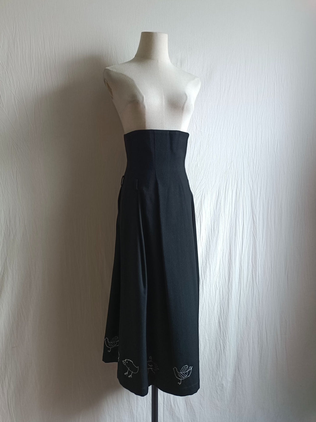 1989 Chalk Drawing | Comme des Garçons Rei Kawakubo Skirt