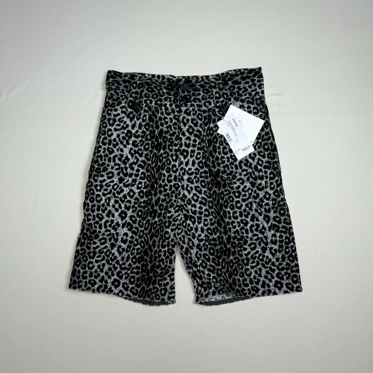 VISVIM 23ss Coronel Shorts Leopard Corduroy Leopard Print Shorts