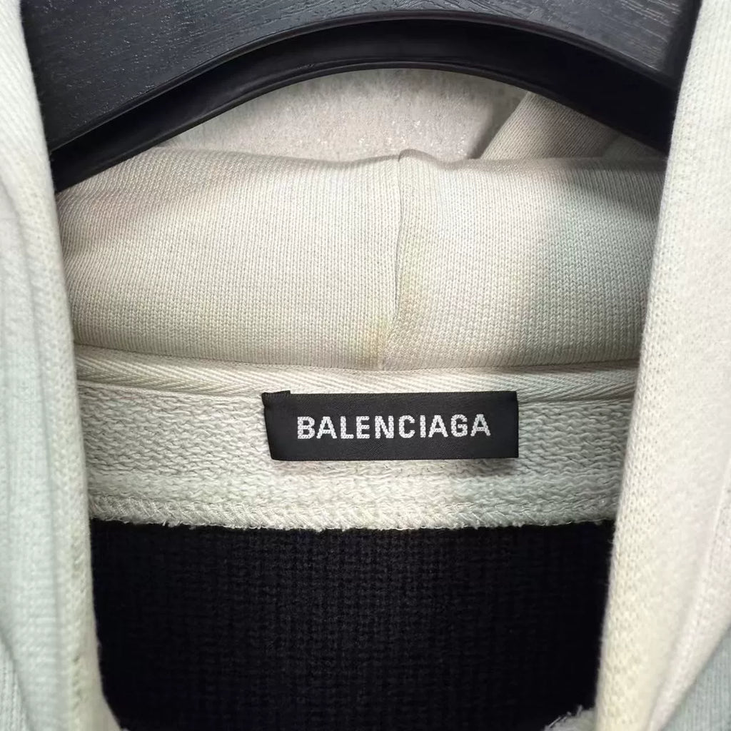 Balenciaga Double Embroidered Hoodie - Devines