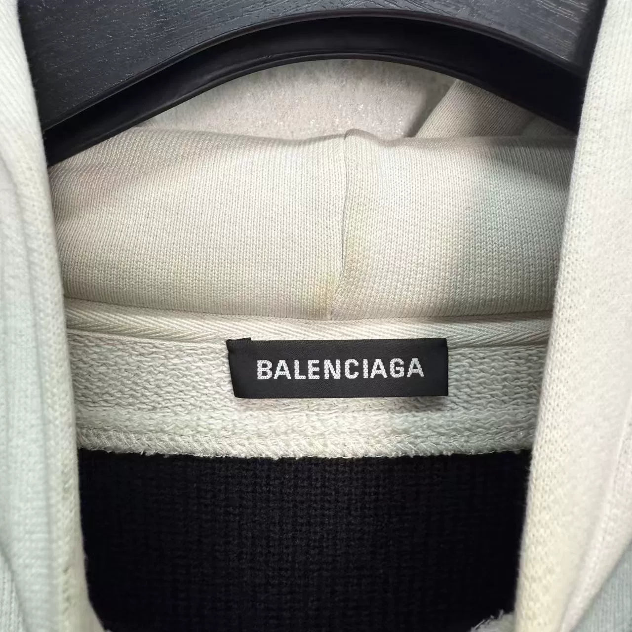 Balenciaga Double Embroidered Hoodie - Devines