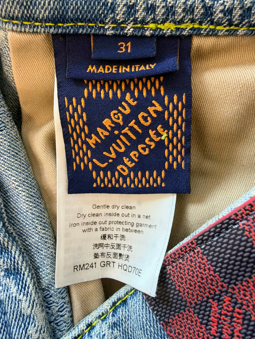 Louis Vuitton x Nigo Denim Jeans