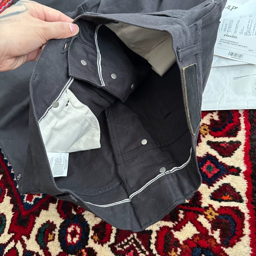 Visvim 22AW Hakama Cmyk Jeans