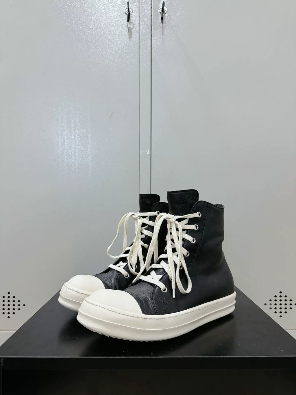 Rick Owens Cowhide Large Converse Sneakers