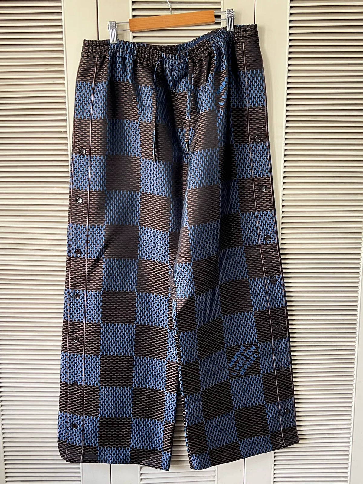 Louis Vuitton Men's Checkerboard Long Pants