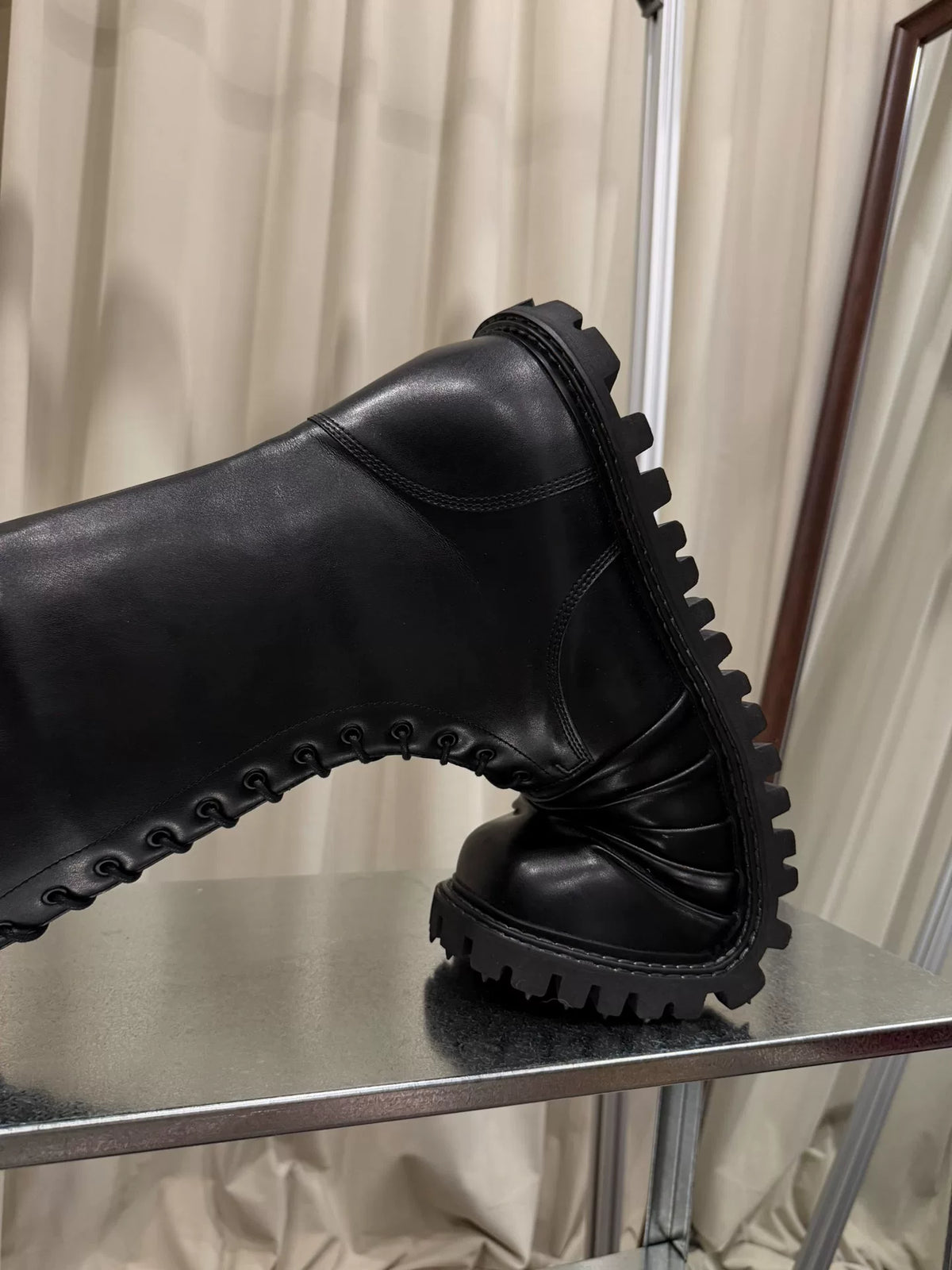 rombaut 25fw folding military boots