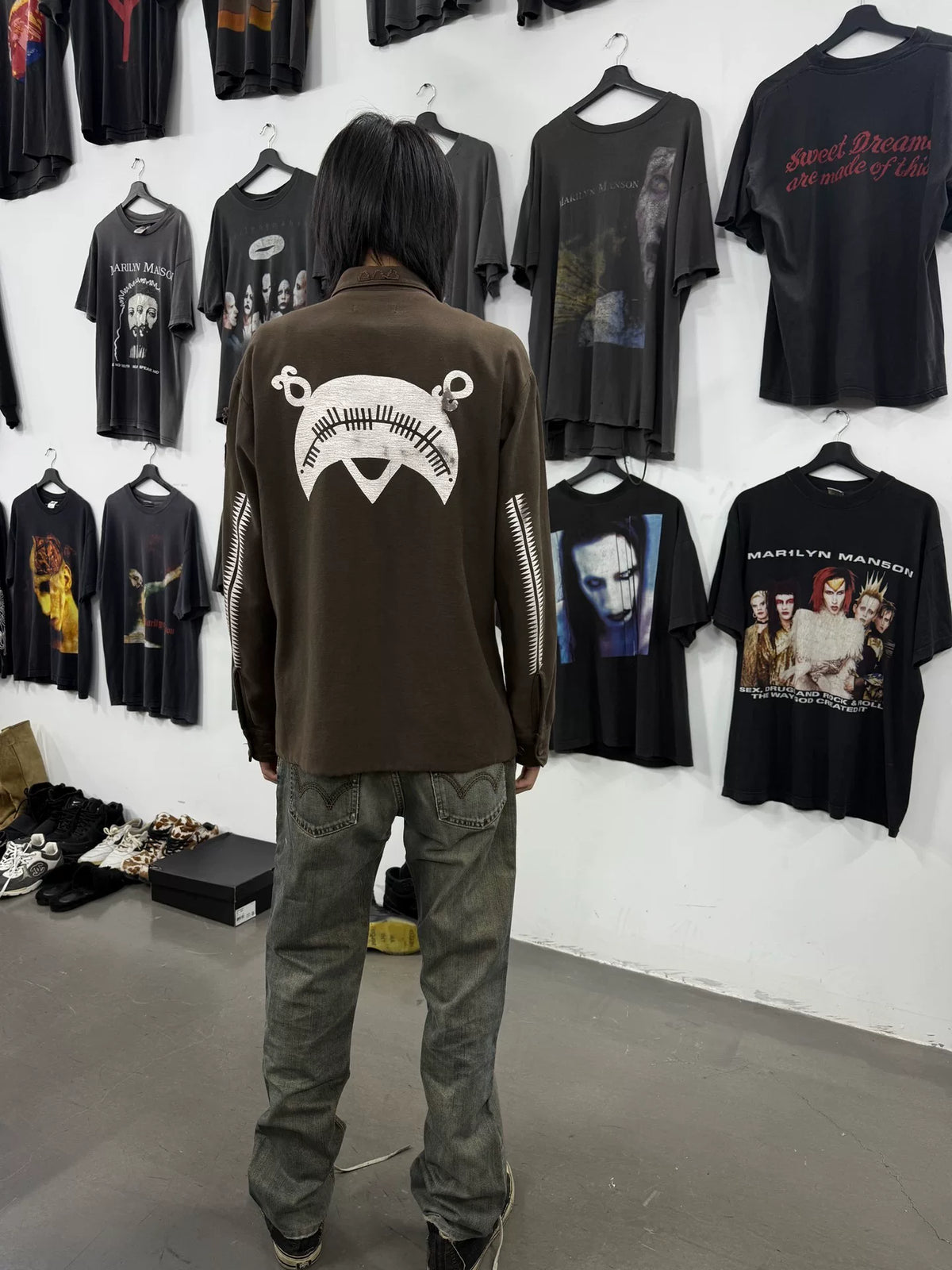 UNDERCOVER 03SS "SCAB" Stitched Shirt Jacket