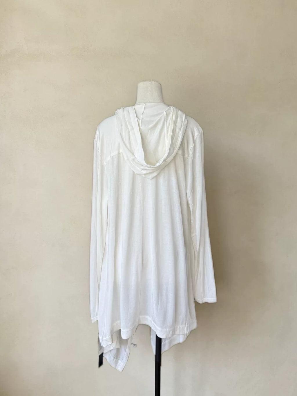 Julius SS22 Dark Vanguard Drapey Robe-Style Open Cardigan