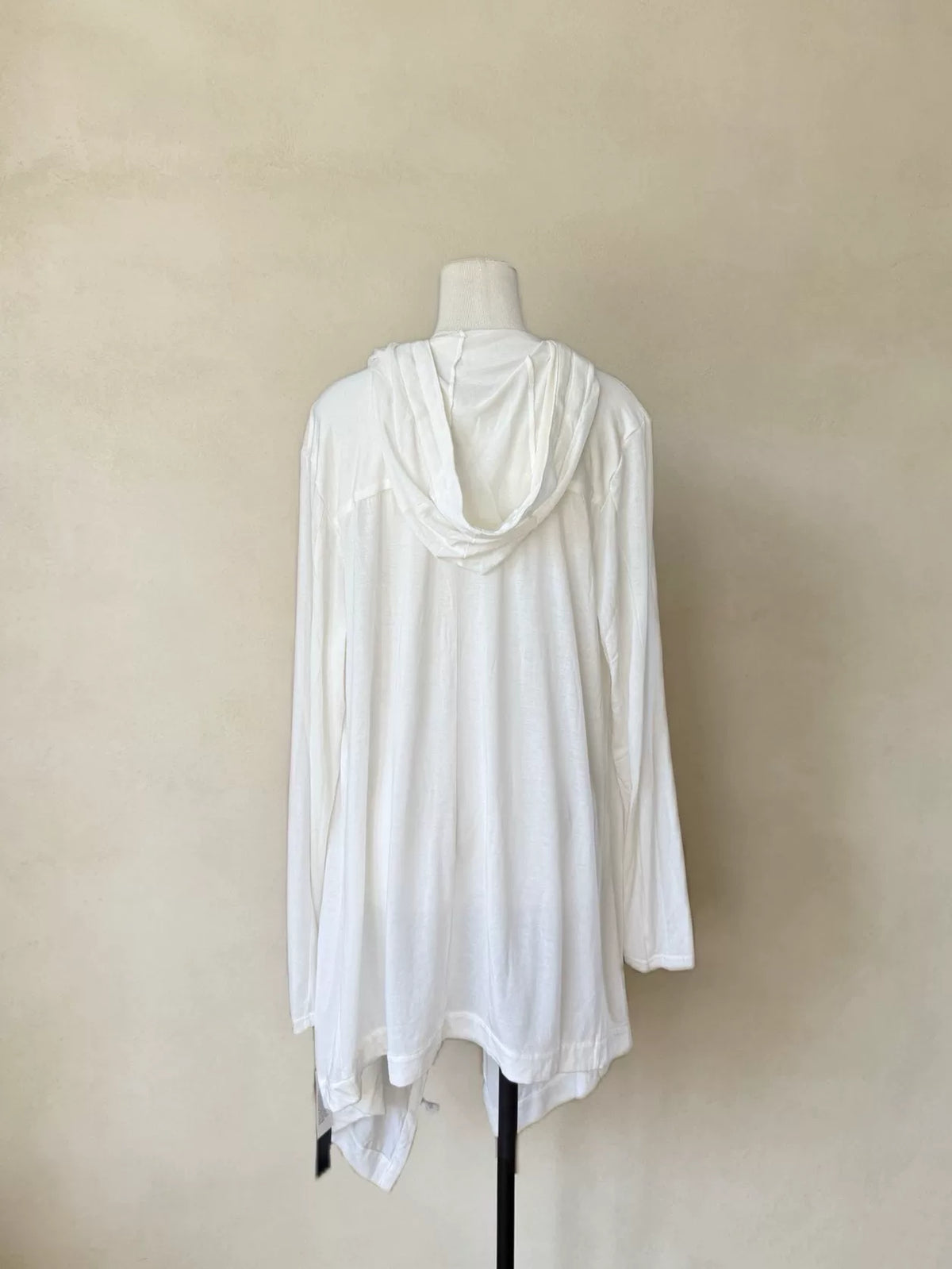 Julius SS22 Dark Vanguard Drapey Robe-Style Open Cardigan