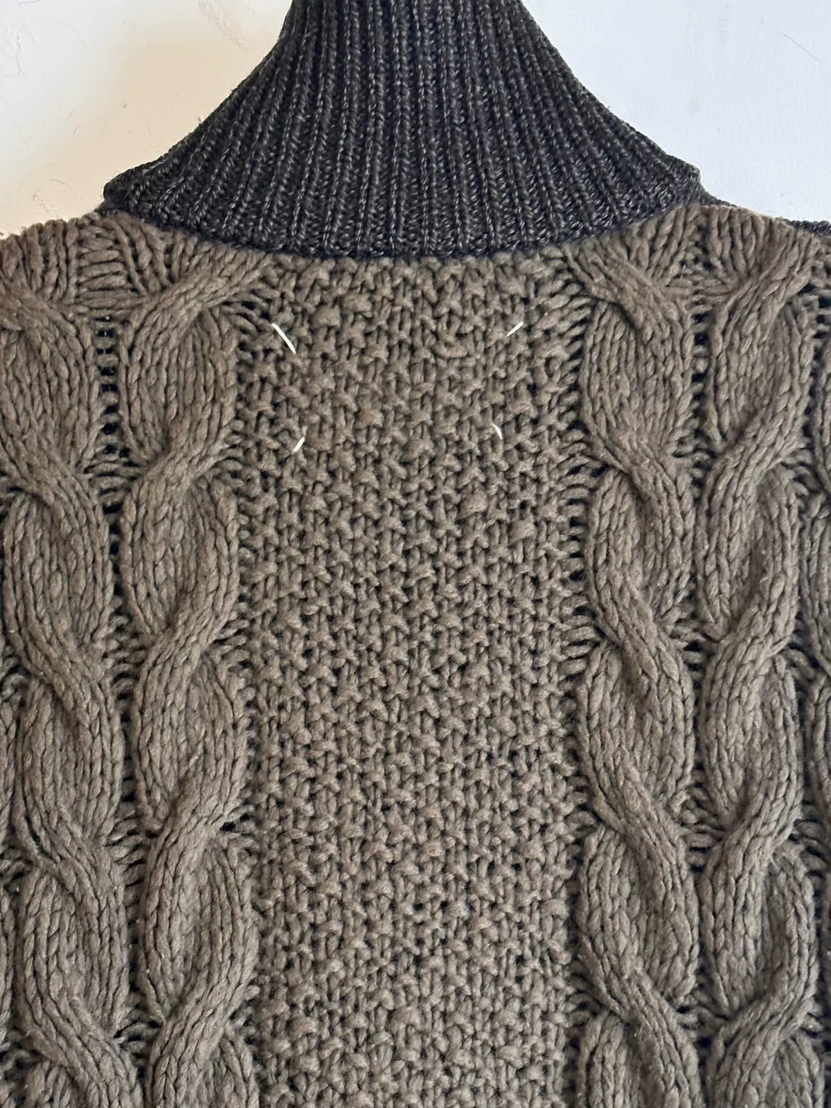 Maison Martin Margiela | 2011 Patchwork Turtleneck Sweater