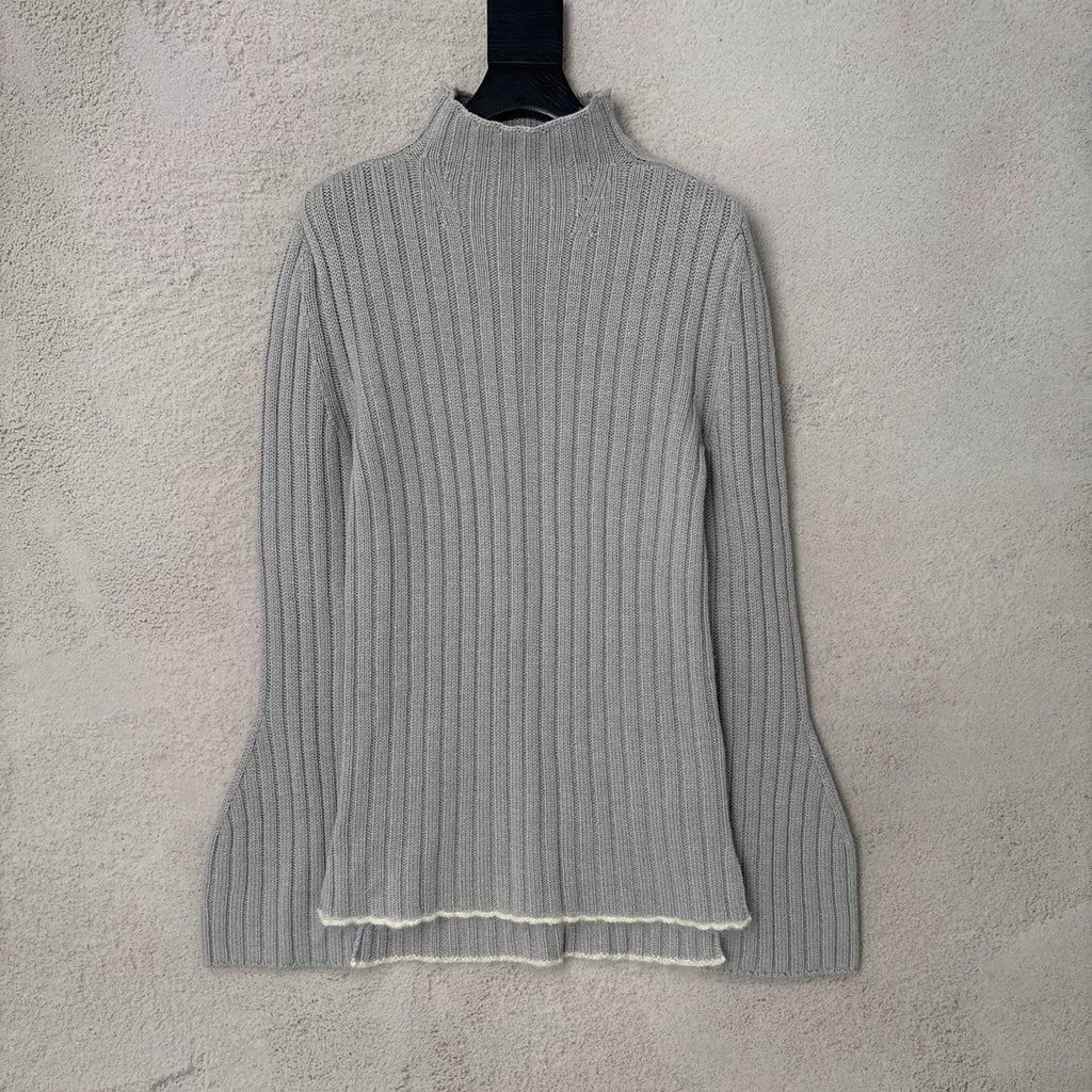 Celine Half Turtleneck Wool Silk Sweater