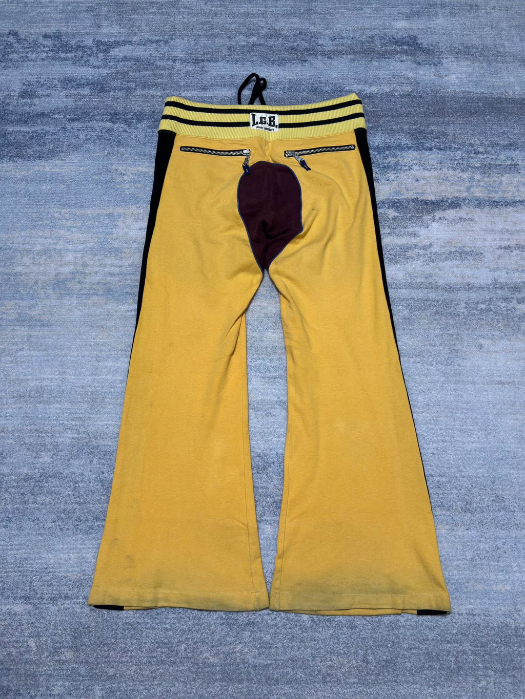 L.g.b. God Speed Flare Sweat Pants Color-Block Sweatpants
