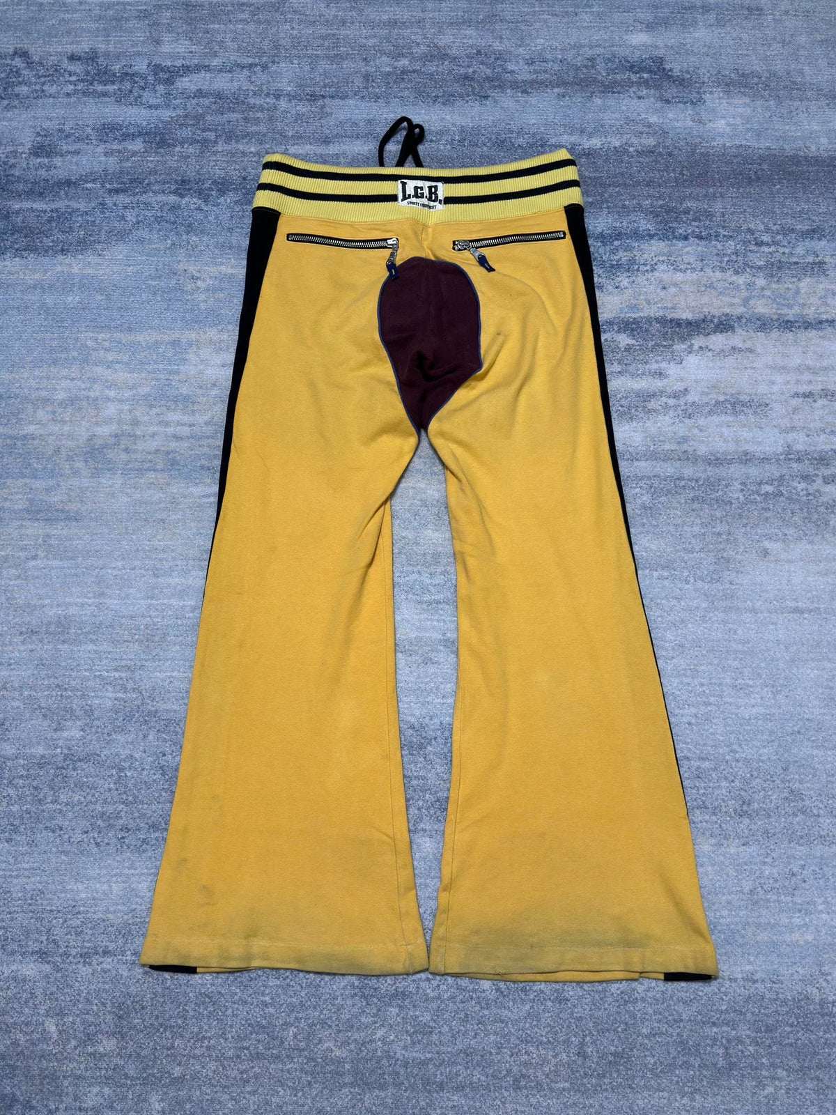 L.g.b. God Speed Flare Sweat Pants Color-Block Sweatpants