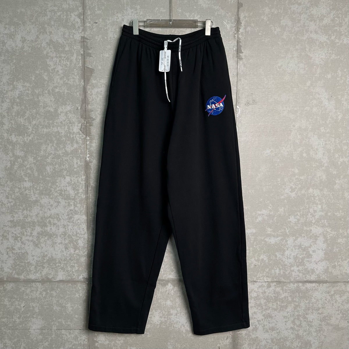 Balenciaga Nasa Black Track Pants