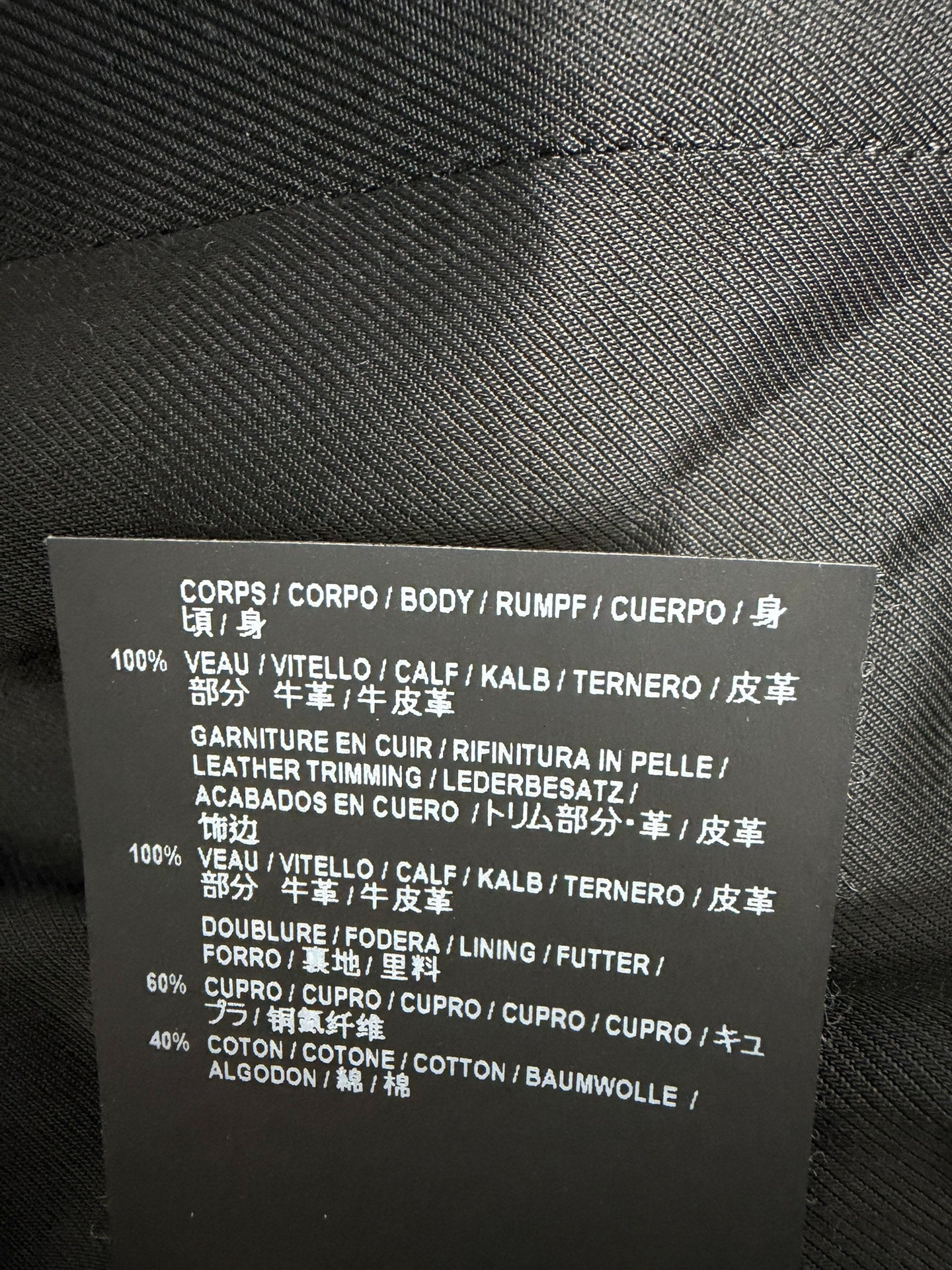 Saint Laurent Slp19ss Black White Studded Suit