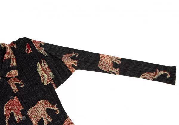 Issey Miyake Vintage Elephant Pleated Top