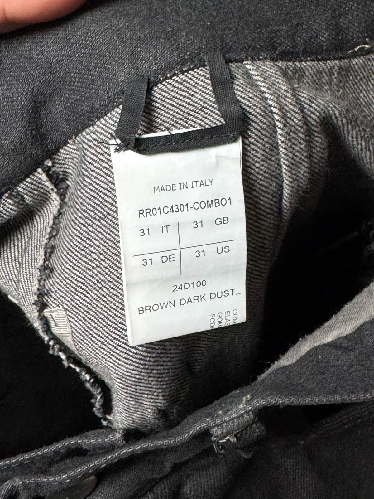 Rick Owens SS23 Bolan Runway Pants