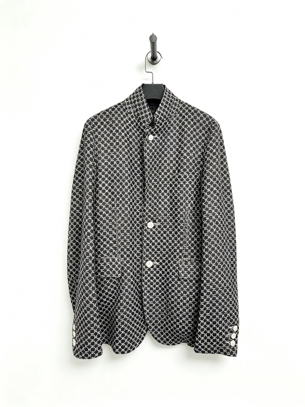 COMME des GARCONS Rei Kawakubo Lock-Button Blazer