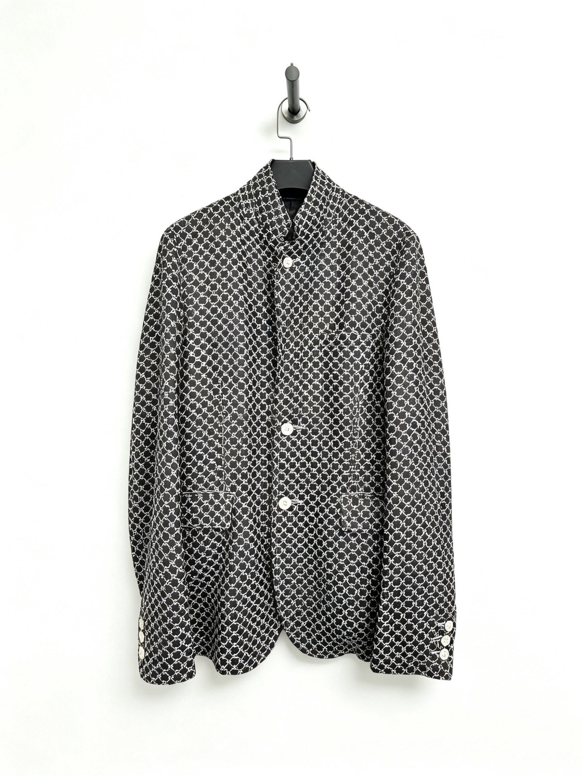 COMME des GARCONS Rei Kawakubo Lock-Button Blazer