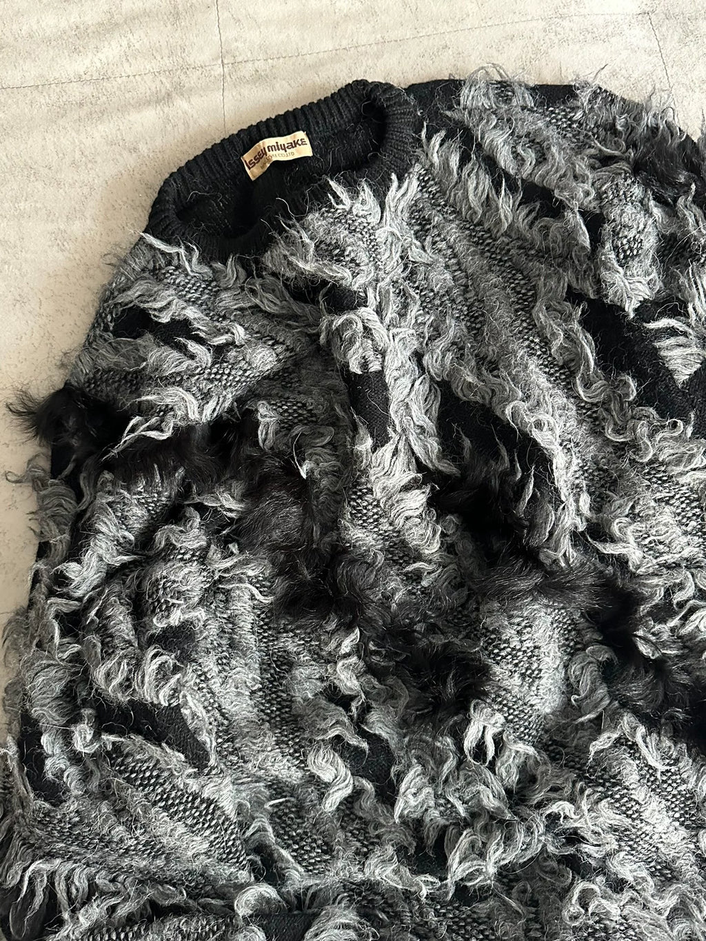 Issey Miyake 1983 Runway Sweater