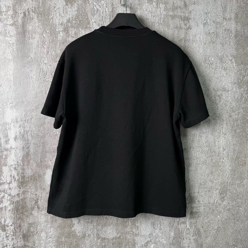 Louis Vuitton Pocket Black Short Sleeve Shirt
