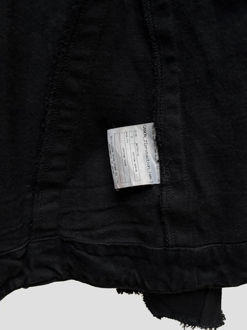 Julius7 FW09 Distressed Denim Jacket