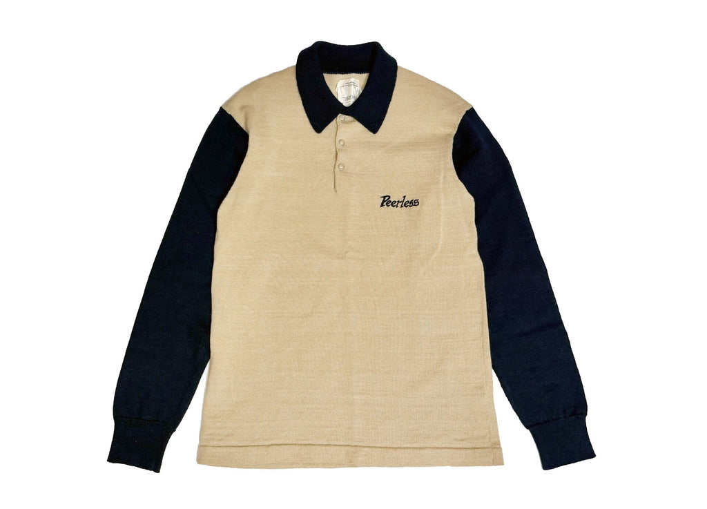 Visvim 22SS Godfrey Knit Long Sleeve Color-Block Sweater